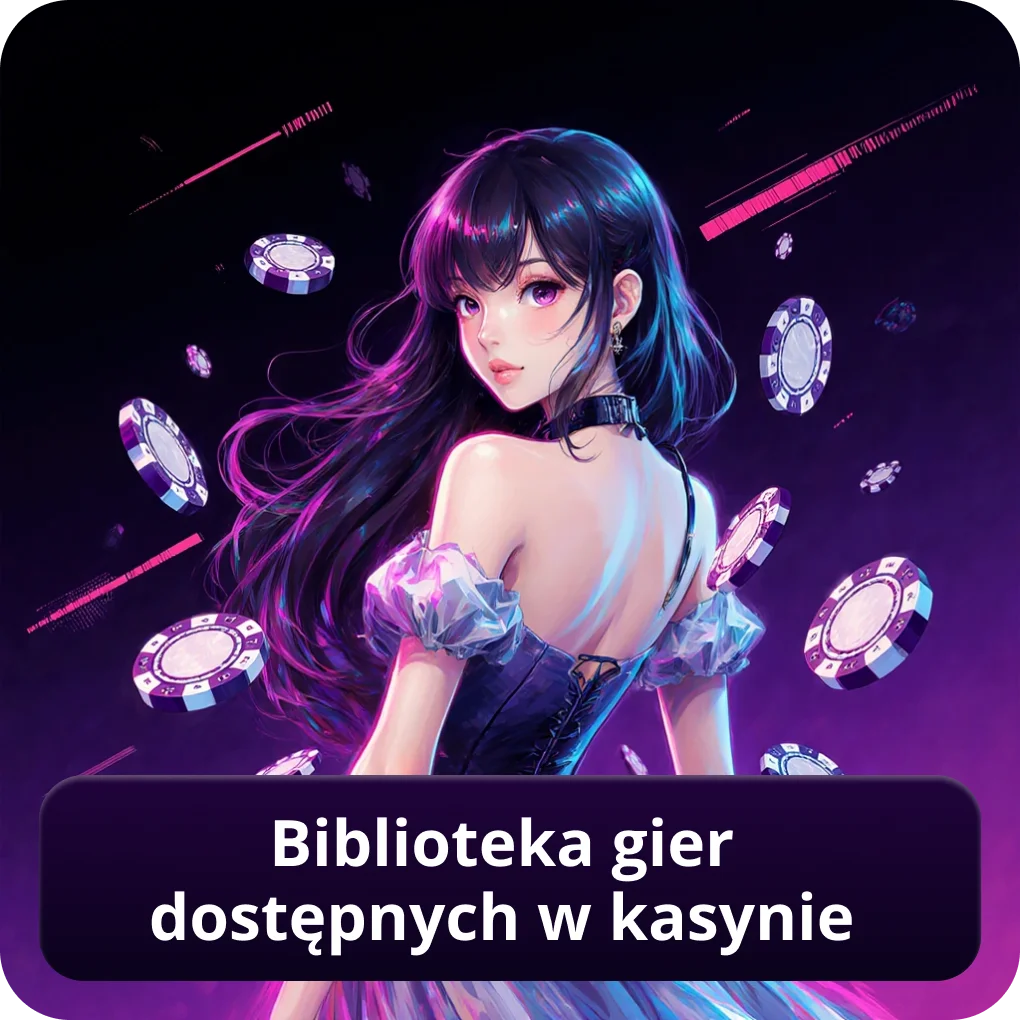Biblioteka gier dostępnych w kasynie