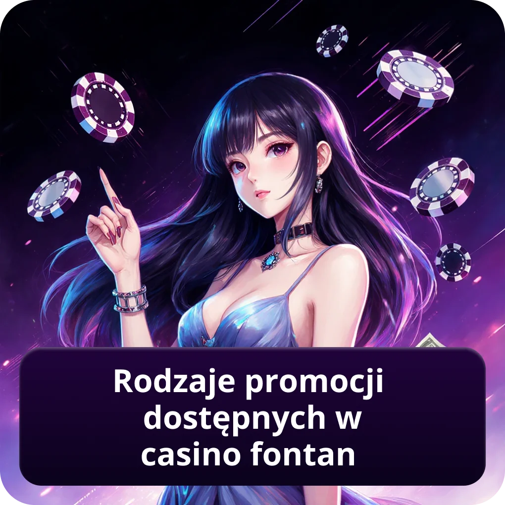 Rodzaje promocji dostępnych w Casino Fontan